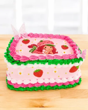 Torta Fresita Rectangular