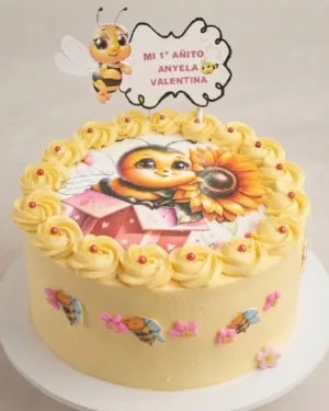 Torta abejita con Chispas de Chocolate